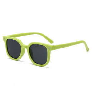 2025 <span class=keywords><strong>gafas</strong></span> de sol Anti UV de alta moda para niños y niñas <span class=keywords><strong>gafas</strong></span> de bebé de moda con marcos de Color caramelo en rojo azul café - Product Image 6