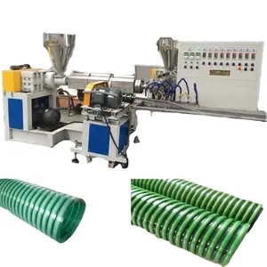 garden pipe machine PVC Plastic Flexible hose machine Spiral Suction Discharge Tube Hose MAKING MACHINE