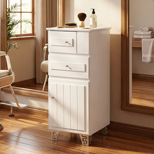 Mueble Profesional para Salón de Belleza, Peluquería, Estética y Spa con Tapa de Vidrio y 4 Cajones - Product Image 3