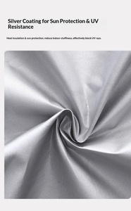 Tente hexagonale automatique robuste quatre saisons en tissu Oxford, imperméable, protection UV, pliable, portable, pour <span class=keywords><strong>camping</strong></span>, pique-nique, extérieur - Product Image 4