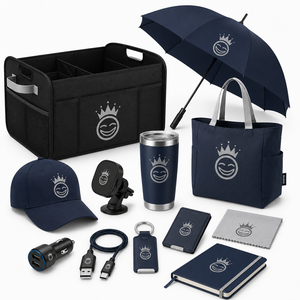 Colección de Regalos para Camping y Automoción con Gorra Deportiva, Bolsa Térmica, Botella y Artículos para Aventuras al Aire Libre - Product Image 1