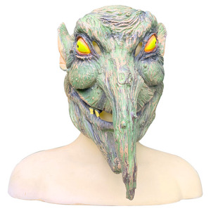 Couvre-chef en latex pour Halloween Cosplay Long Nose Horror Vine Sperm Tree Cat Face Mask Terrifying Carnival Mask Rubber - Product Image 6