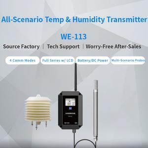 환경 ± 0.2 °C/-40 ~ 125 °C IP67 무선 및 RF 모듈 LoRa 모니터링 온도 수분 습도 센서 - Product Image 2