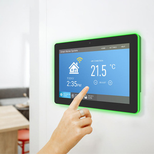 Wall Mount 10.1 inch Android Tablet PC hệ thống tự động hóa tuya màn hình cảm ứng PoE NFC RFID Wifi ZigBee Android <span class=keywords><strong>Linux</strong></span> Bảng điều chỉnh máy tính bảng - Product Image 1