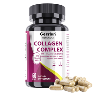 Suplemento de Biotina 100% de Animales Alimentados con Pasto, Marca Personalizada, Promueve la Salud del Cabello, Uñas y Piel, Cápsulas de Colágeno Complejo - Product Image 1