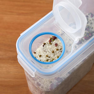 Récipient de stockage de céréales hermétique - Sans BPA, plastique de qualité alimentaire avec <span class=keywords><strong>bec</strong></span> verseur facile - Product Image 5
