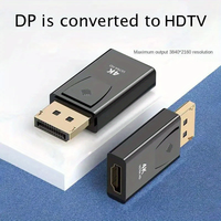 Adaptador DP a HDMI 4K/1080P, Cable DisplayPort a HDTV, Convertidor DP Macho a HDTV Hembra para PC, TV, Proyector, Precio de Fábrica