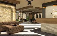 Stasiun Salon Rambut & Barber Modern yang Dikustomisasi Sepenuhnya |   Set Perabot Salon |   Desain Interior Stasiun Salon Kecantikan Satu Atap