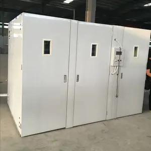 Chine industrielle à couver 15000 oeufs incubateurs éclosoir prix de la machine écloserie de volaille HS-16896 automatique incubateur d'oeufs de poulet