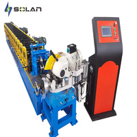 Machine de formage de tuiles solaires entièrement automatique contrôlée par PLC, marque SoLan, pour panneaux solaires à haute performance, avec moteur, pompe à engrenages et roulement 1.5