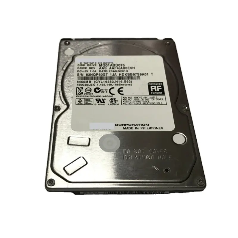 Venta caliente 250G 320GB 500GB 1TB 2TB Disco Duro HDD para coche MDVR