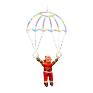 LED Christmas Parachute String <b>Lights</b> Indoor and Outdoor Christmas <b>Decorative</b> <b>Lights</b> Santa Claus Alphabet <b>Lights</b> Cord Pendant - Product Image 6