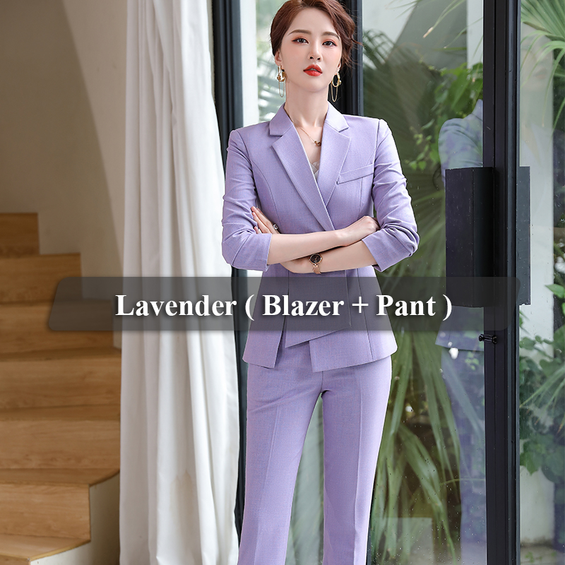 Completo Pantalone Lavanda Due Pezzi