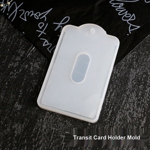 Moule en silicone Early Riser pour porte-cartes de transport, kit de moulage en résine époxy cristalline pour artisanat DIY, accessoires de bijoux et fabrication de coques de téléphone - Product Image 2
