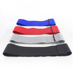 Solid Color Yoga Hip Band Non Slip <b>Elastic</b> Shaping <b>Belt</b> For Fitness Body Shaping Adults Polyester Cotton Material - Product Image 5