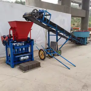 Factory Low price DX4-35B Concrete hollow block making machine production line in 2023