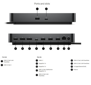 WD25 USB-C ドッキングステーション 130W デュアルDP 2.5GbE搭載 - Product Image 3
