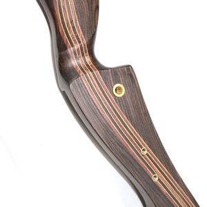 Cung Truyền Thống Hạ Cánh Màu Đen Hình Ma 64 Inch Cho Cung Dài Săn Bắn Cung Dài Màu Đen - Product Image 2