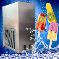 Machine à glaces à haute productivité, machine à fabriquer des sucettes glacées, 4 bâtonnets de sucettes glacées, 4 moules