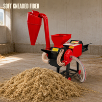 Nouvelle Hacheuse à ensilage 3-en-1 en acier inoxydable haute performance pour tiges de maïs, pailles de riz, pailles de blé et herbe sèche