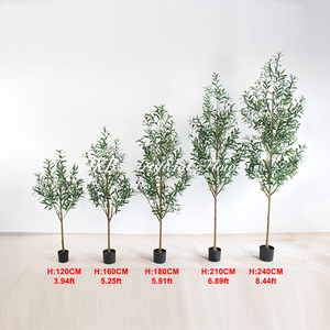 DKB Factory Wholesale Outdoor Artificial Green Plant High Quality Artificial Plants Green Decorative <b>Tree</b> Artificial Olive <b>Tree</b> - Product Image 3