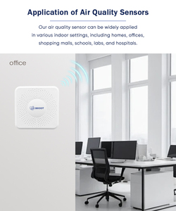 Analyseur de gaz multiples PM2.5 CO2 TVOC CO Bruit Méthane Hydrogène Ozone Capteur d'oxygène Moniteur de qualité de l'<span class=keywords><strong>air</strong></span> - Product Image 5