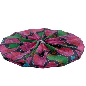 Plateau rond artisanal en huit sections, style rustique et luxueux, pour servir des collations, des fruits, décoration d'intérieur, approvisionnement en vrac - Product Image 1