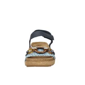 Lumberjack Women's Low <b>Sandal</b> <b>Blue</b> 39 3 Cm <b>Heel</b> Wedges <b>Sandals</b> - Product Image 4