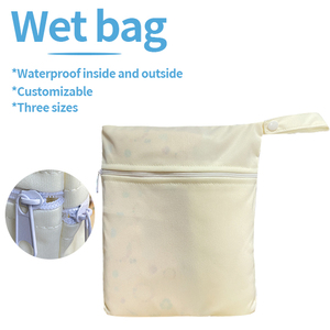 <span class=keywords><strong>Biogreen</strong></span>-bolso impermeable de doble bolsillo con cremallera, bolsa de secado húmedo para pañales de bebé, multifuncional - Product Image 5