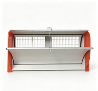 Ventilación Ajustable Directa de Fábrica para Gallineros: Ventana de Ventilación para Control Climático en Granjas de Pollos de Engorde y Ponedoras