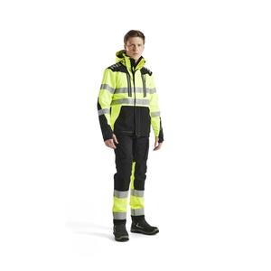 BLAKLADER - 449619183399S Chaqueta de concha de alta visibilidad Amarillo/Negro-EAN 7330509714928 ROPA DE TRABAJO DE 2017 - Product Image 3