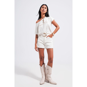 Short in bianco - Product Image 2