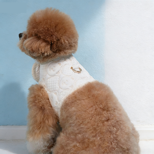 Harnais pour chien confortable toute la journée avec tissu rafraîchissant et mélange coton-polyester, réglable pour chiens et chats de petite/moyenne/grande taille - Product Image 1