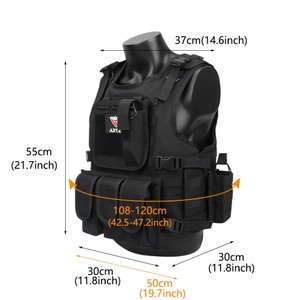 Chaleco Táctico ARTEX 2024, Nuevo, Impermeable, de Camuflaje para Caza, Chaleco Táctico MOLLE, Portaplacas - Product Image 4