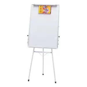 Tripod Stand Paper Clip Whiteboard Magnetic Writing Board Vertical Lifting Advertising Display Drawing Board Wholesale