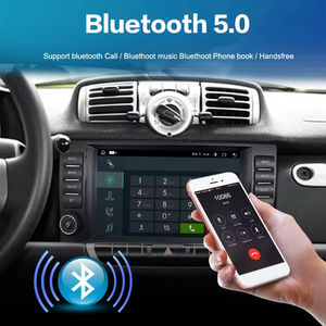 Reproductor Multimedia de Radio para coche de 9 pulgadas con pantalla táctil Android para Benz Smart Fortwo 451 2011-2015 navegador GPS estéreo <span class=keywords><strong>Carplay</strong></span> - Product Image 4