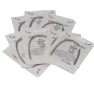 Appareils dentaires orthodontiques avancés à fil en niti activé par la chaleur pour les soins bucco-dentaires - Product Image 2