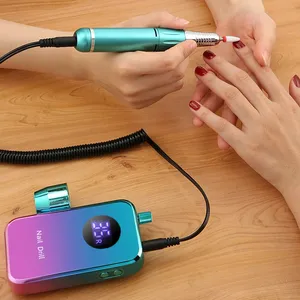 เครื่องเจียรเล็บไฟฟ้าแบบพกพา ความเร็วสูง แบตเตอรี่ใช้งานได้นาน ยี่ห้อ Toboom Supply - Product Image 2