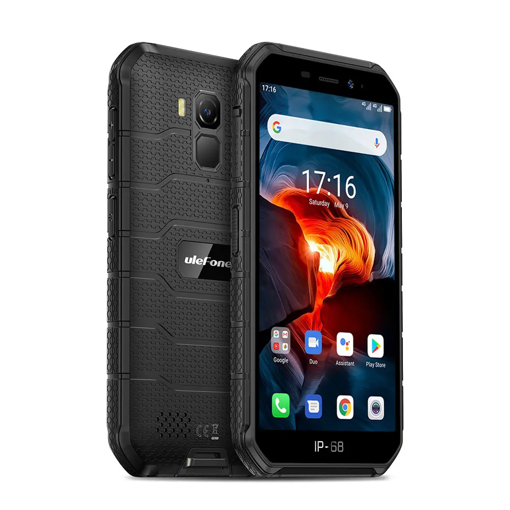 Ulefone Armor X7 Pro Rugged Smartphone 4GB RAM Android 10 Cell Phone ip68 Quad-core NFC 4G Mobile Phone Waterproof