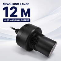 Sensor Level Air Ultrasonik IP68 40 kHz RS485 dengan Bluetooth Terintegrasi dan Jangkauan 12m untuk Pemantauan Level Air Sungai Alami