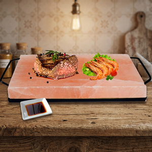 Meilleure Vente 2025 – Plaque de Sel de l'Himalaya Sculptée pour la Cuisson – Faible MOQ – Vente en Gros – Quantité en Vrac – Plaques de Sel de Haute Qualité pour la Cuisine - Product Image 1