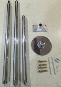 Barra de <span class=keywords><strong>Pole</strong></span> <span class=keywords><strong>Dance</strong></span> Profesional para el Hogar, Barra Giratoria y Estática para <span class=keywords><strong>Principiantes</strong></span> - Product Image 4