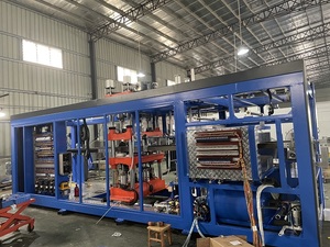 Máy Tạo Nhiệt Chân Không Thực Phẩm Tấm Dày Bằng Nhựa Tự Động Hoàn Toàn Ba Trạm Máy Ép Nhiệt Pp - Product Image 3