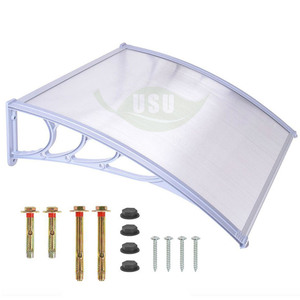 USU <span class=keywords><strong>Toldos</strong></span> Cerrados Patio lámina de policarbonato Cubierta marco de aluminio Toldo - Product Image 3