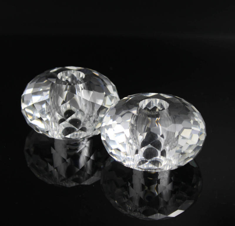 Lamp Accessories 40MM 50MM Faceted Crystal