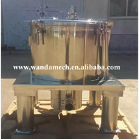 Extracteur de centrifugeuse de filtre de dessus-décharge de grande capacité pour la purification industrielle de dissolvant organique