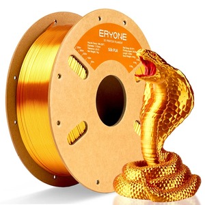 Filament PLA Soie <span class=keywords><strong>ERYONE</strong></span> 3KG 1,75 mm sans bulles, biodégradable pour impression 3D - Product Image 1