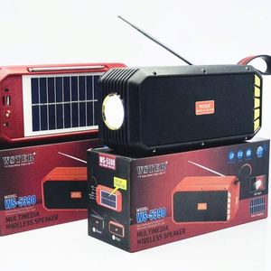 WSTER WS5390 Support USB TF CARD FM <span class=keywords><strong>RADIO</strong></span> avec lampe torche Haut-parleur intelligent Fabricant de haut-parleurs solaires - Product Image 1