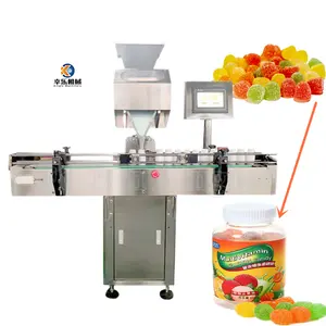 Fully Automatic candy Counter High Speed Gummy Counting Machine Counting Tablet Capsule Into The Empty Bottle