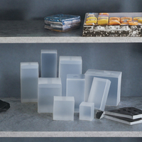 Emballage en blister transparent en PET PVC, boîte pliable jetable thermoformée sous vide pour la présentation de cadeaux et d'artisanat